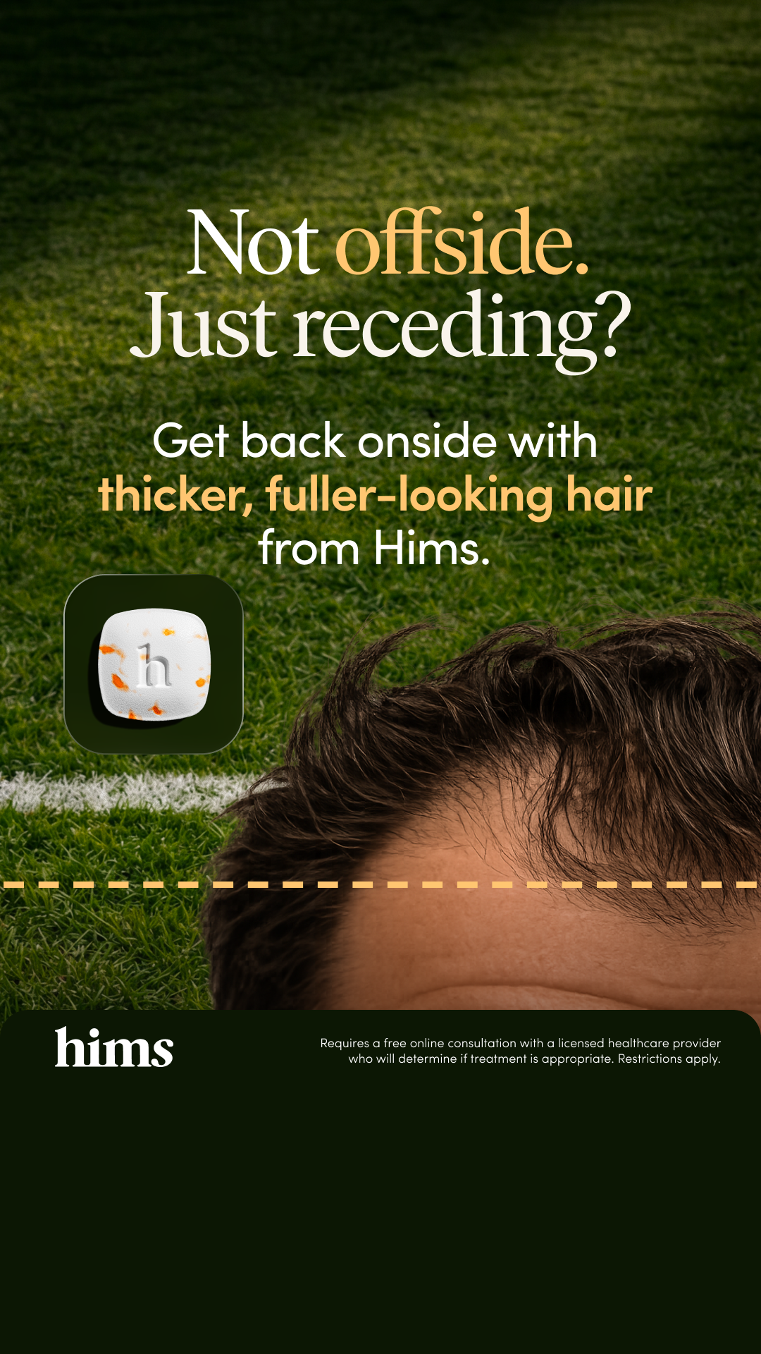 hims Facebook ad