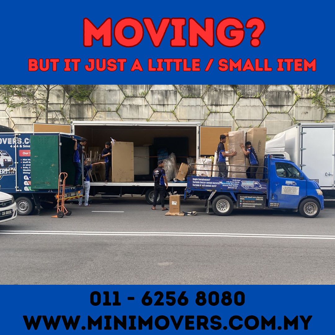 Mini Movers MY Facebook ad: First in Malaysia, Mini Movers for your mini…