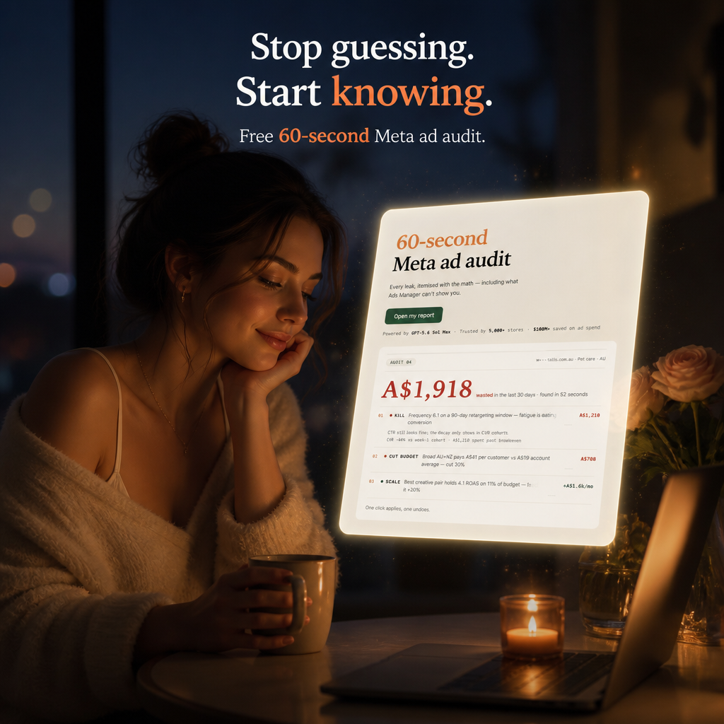 Promify Facebook ad: Your Meta ads are hiding something.
