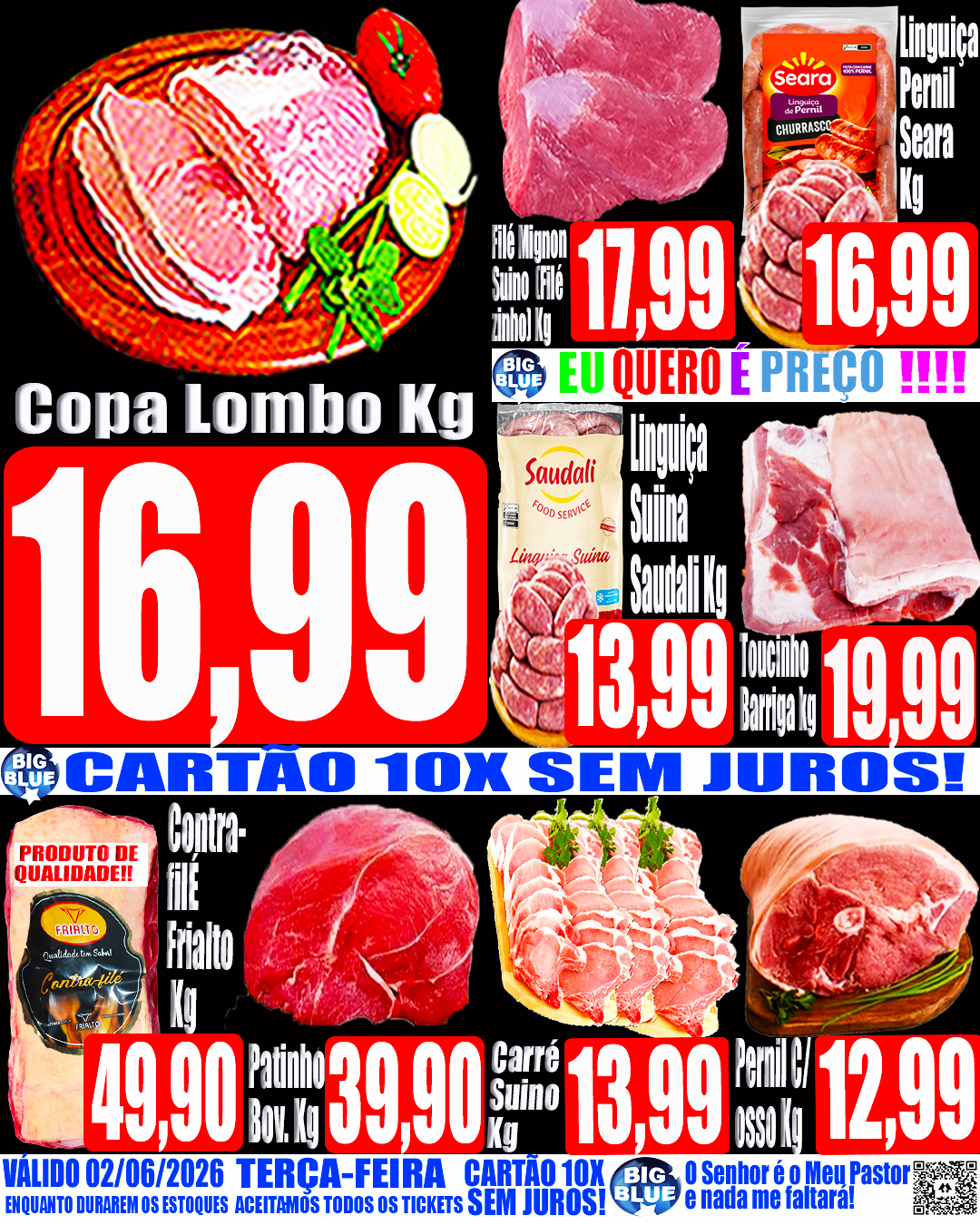 Supermercado Big Blue 1 Facebook ad: Big Blue Supermercado.