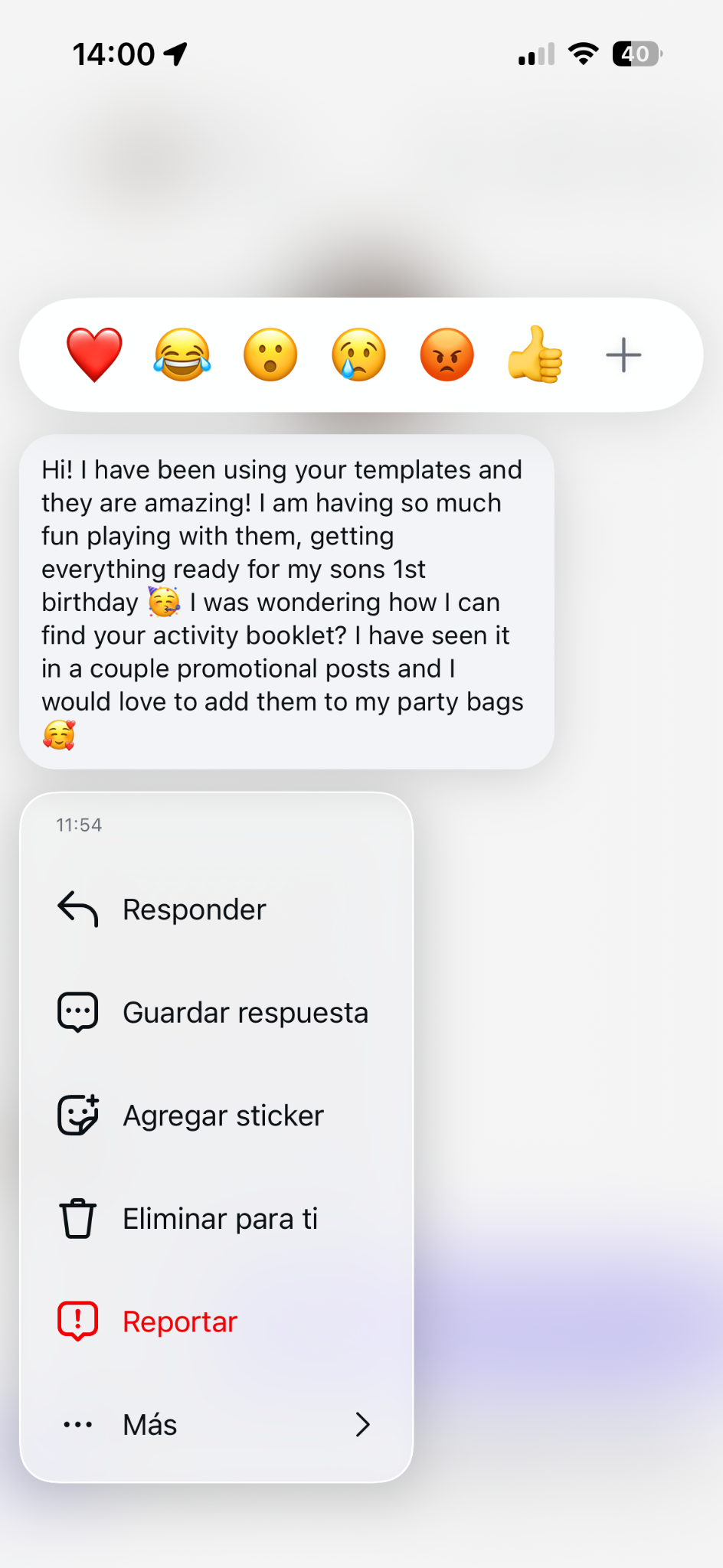 PartyKit Shop Facebook ad