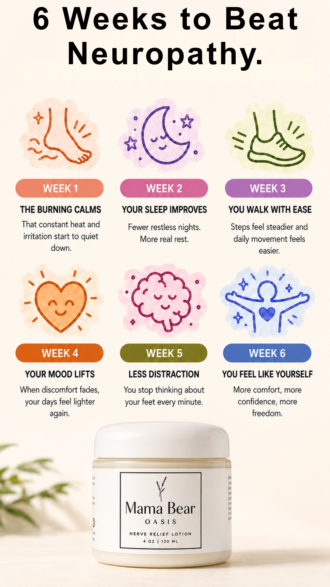 Neuropathy Support Family Facebook ad