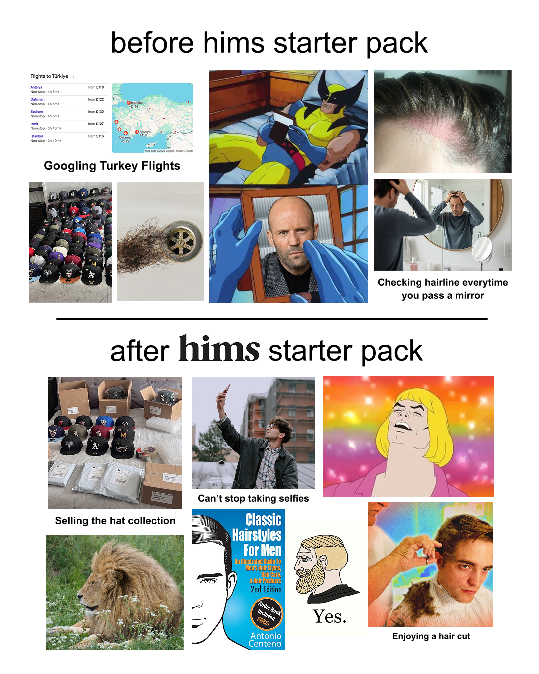 hims Facebook ad: Time to see the difference!