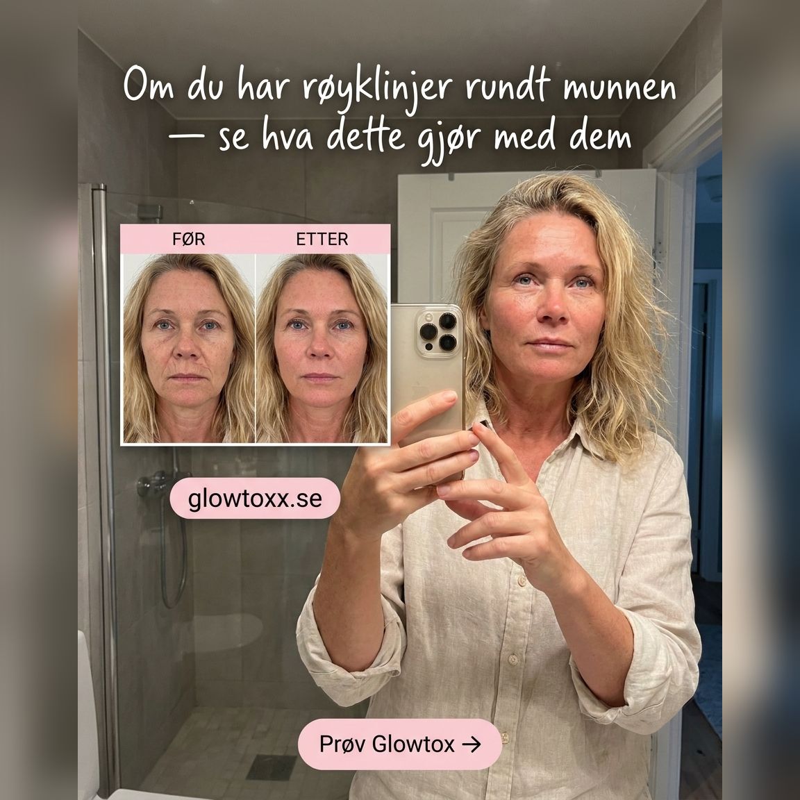 Glowtoxx Facebook ad