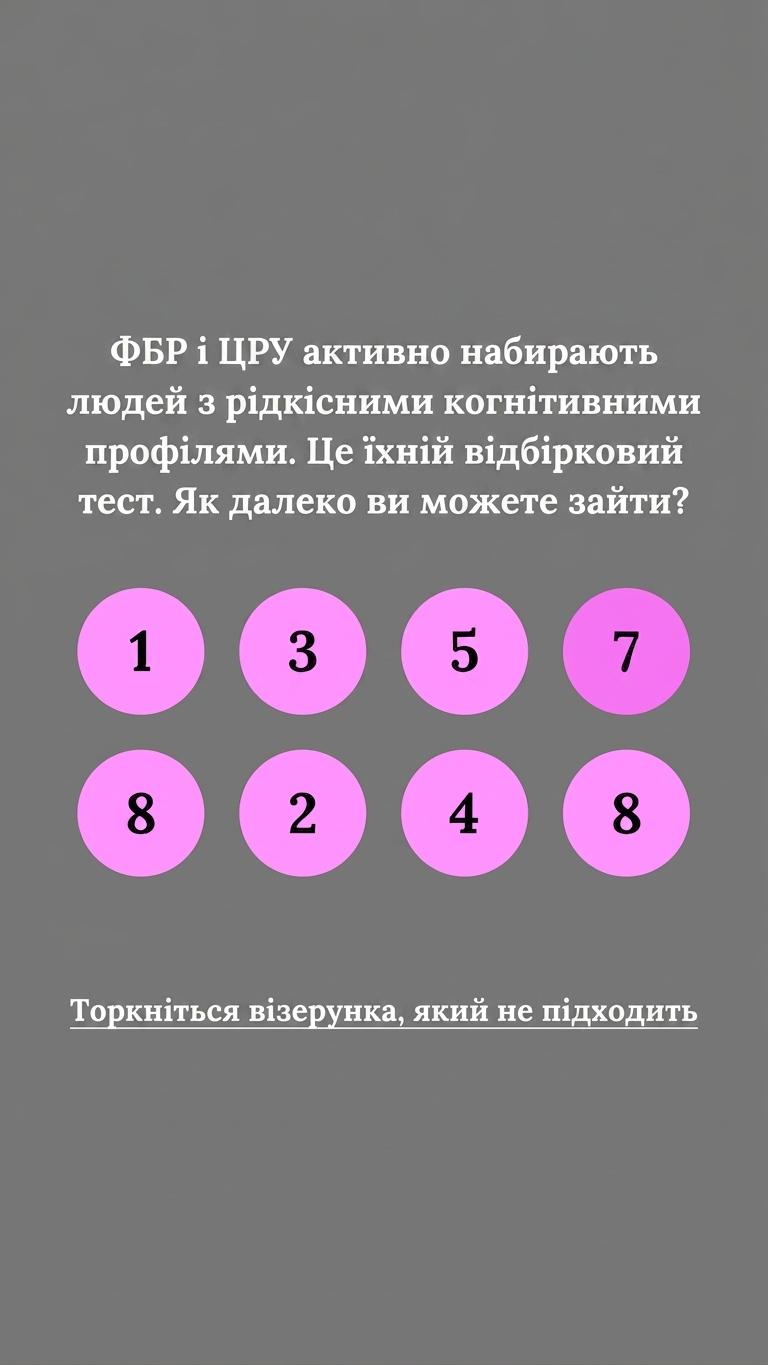 Free International IQ Test Facebook ad