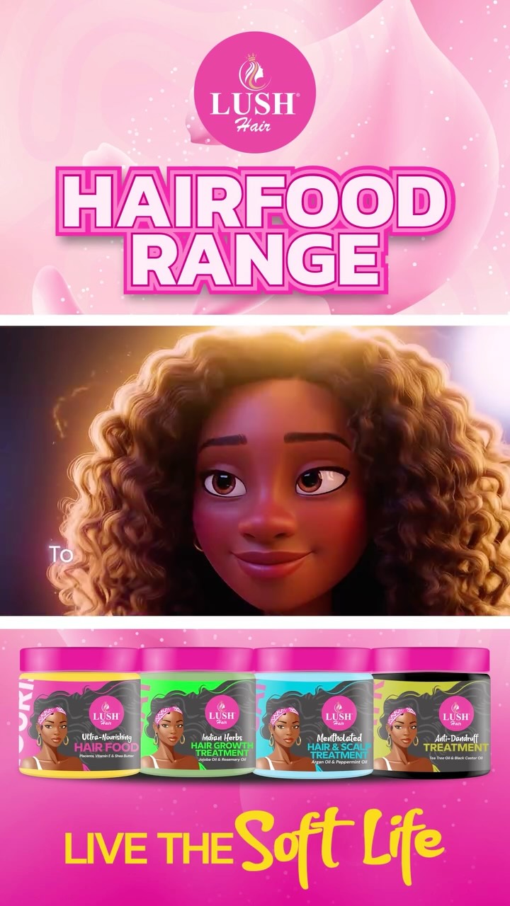 LUSH HAIR CARE Facebook ad: INDIAN HERBS HAIR TREATMENT
