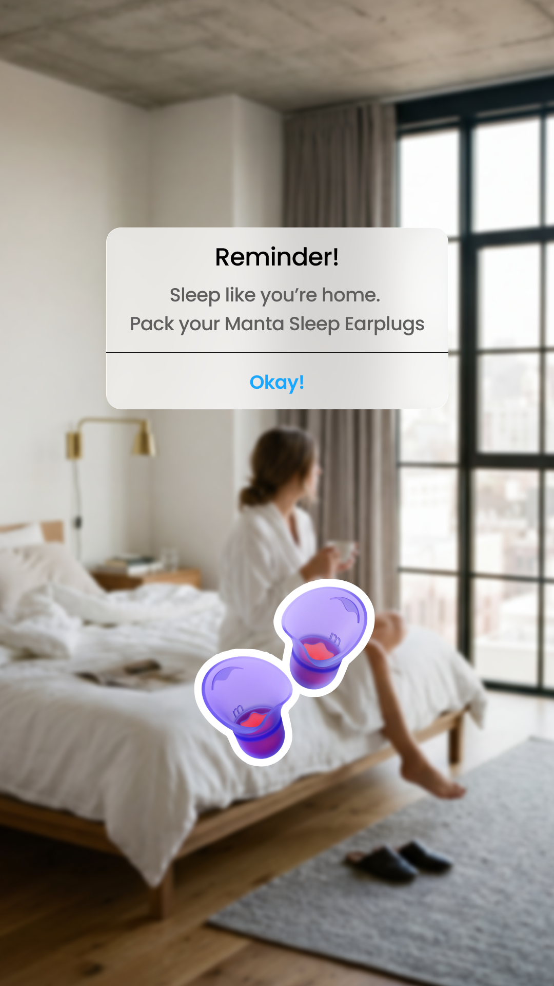 Manta Sleep Facebook ad
