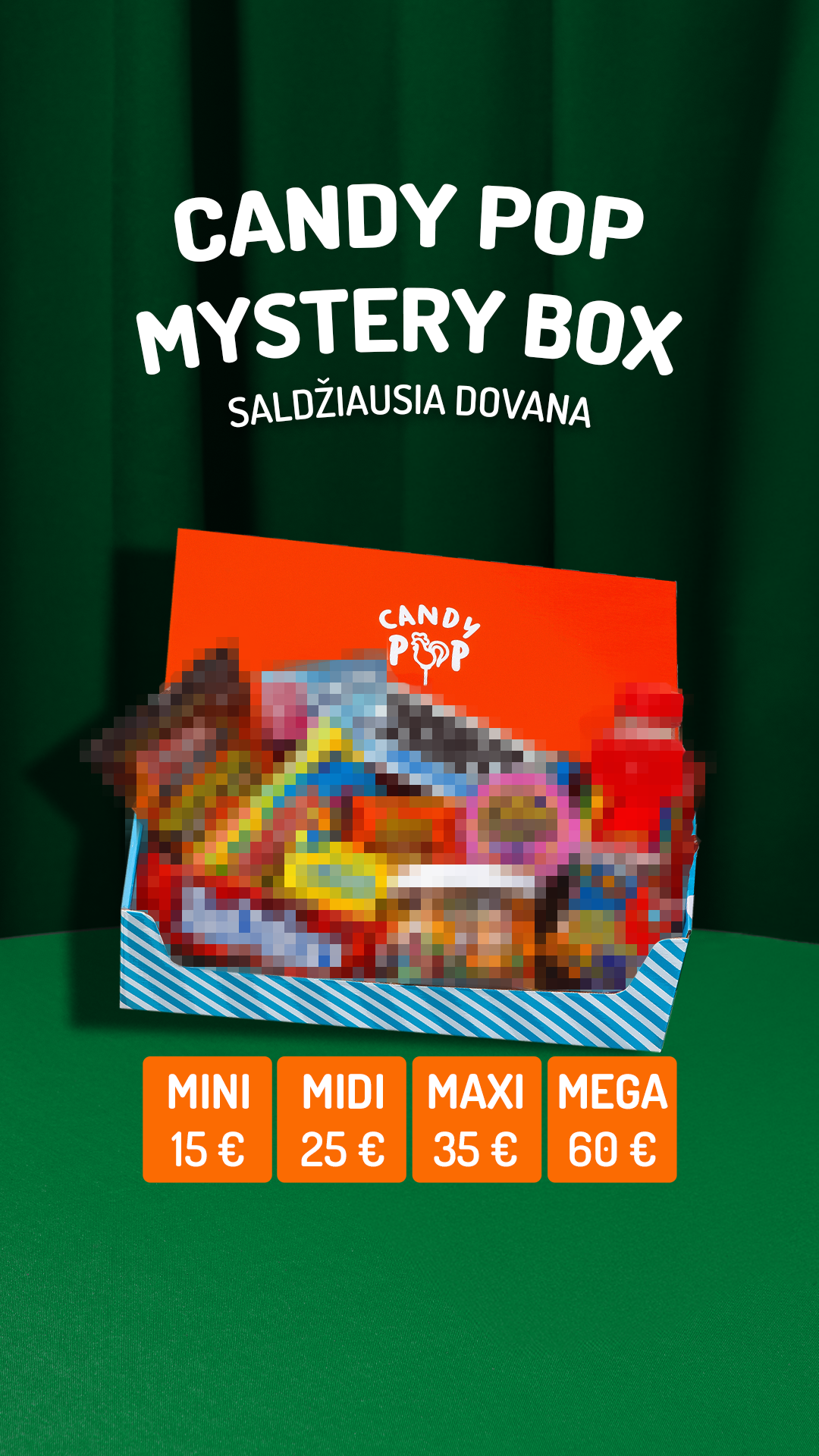 Candy POP Facebook ad