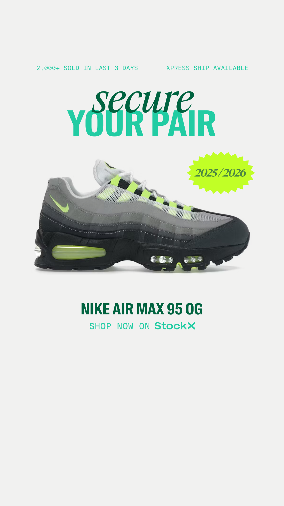 StockX Facebook ad