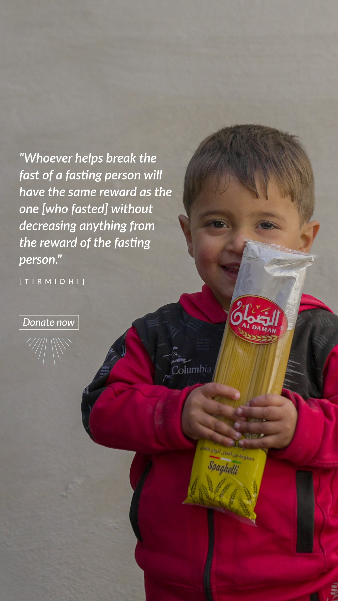 Islamic Relief UK Facebook ad