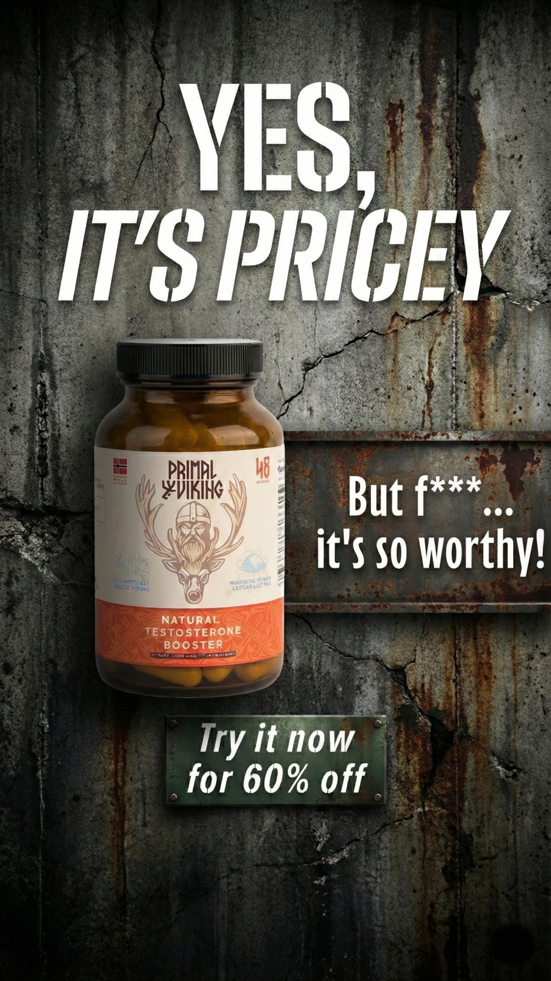 Primal Viking Facebook ad