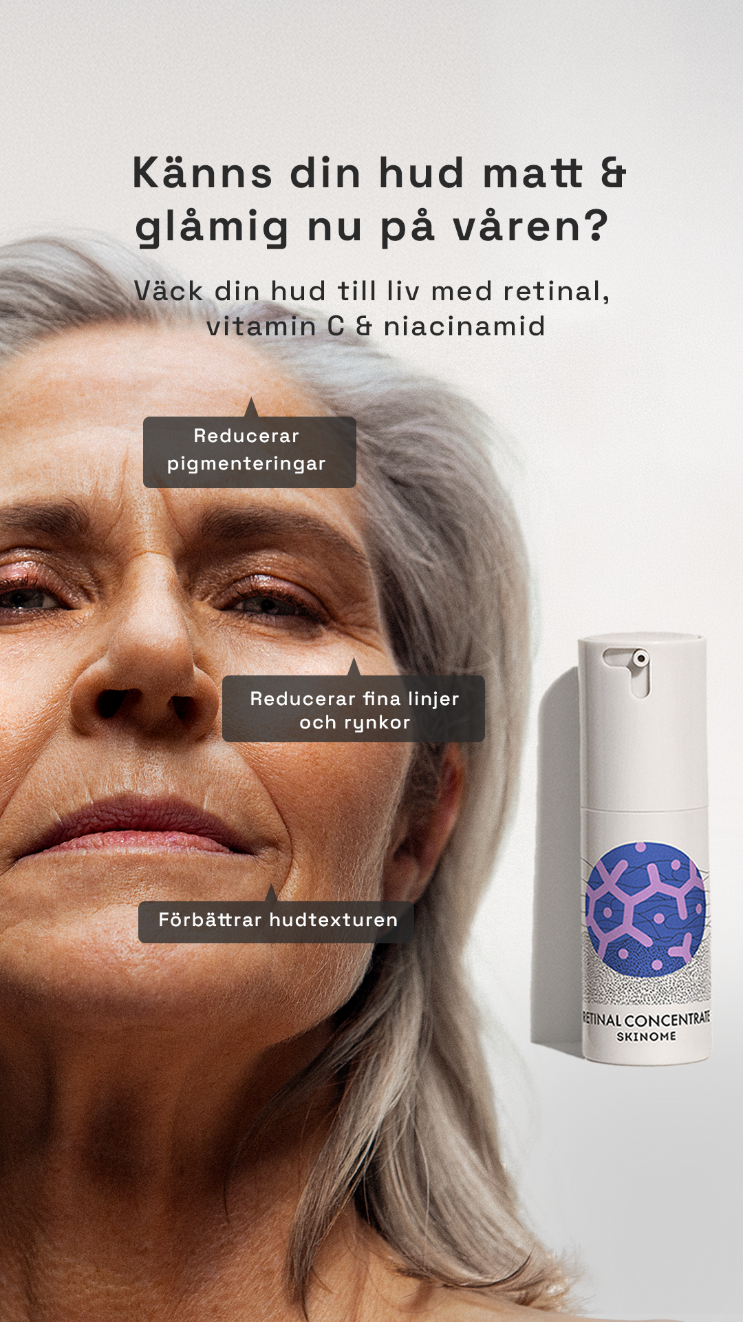 Skinome Facebook ad