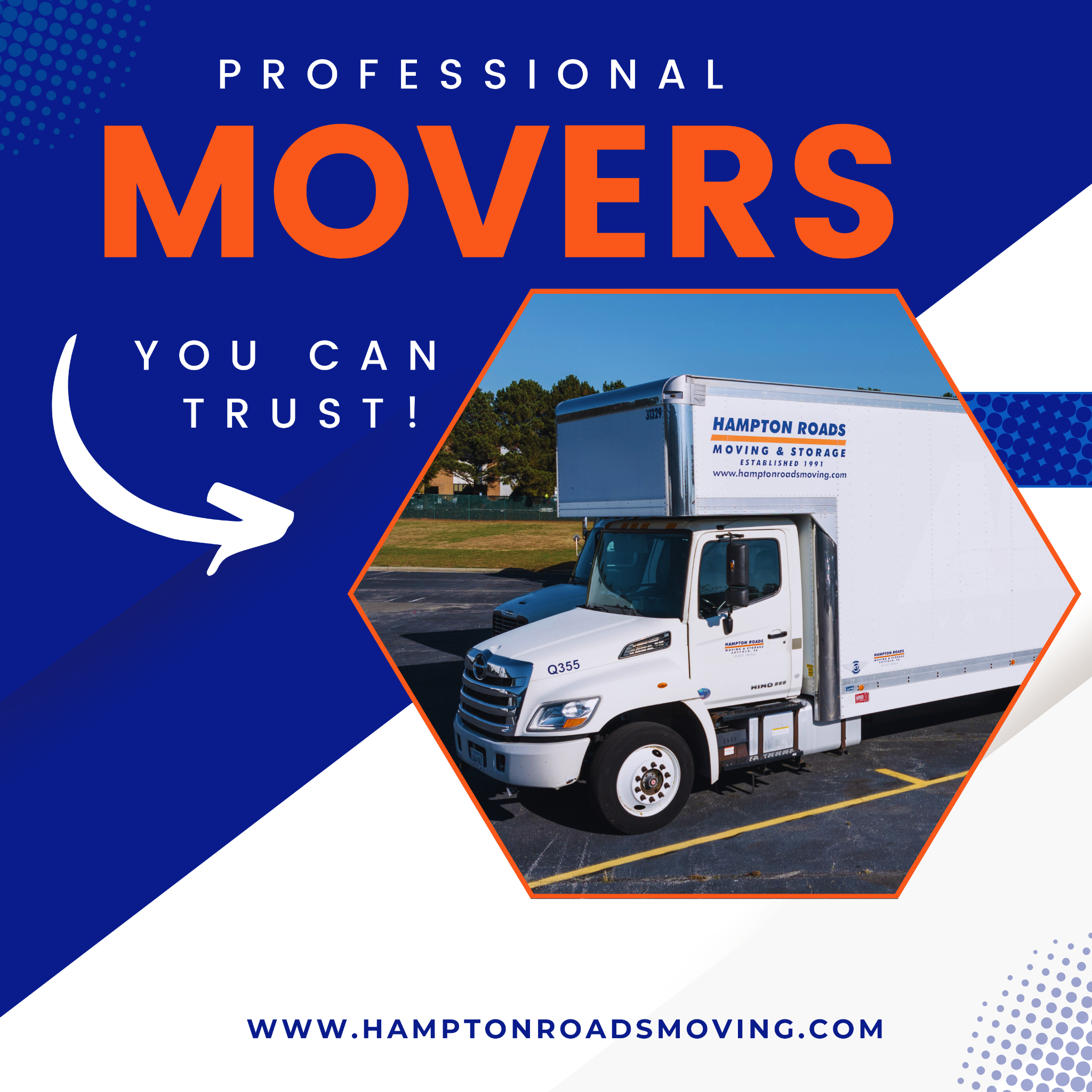 Hampton Roads Moving and Storage Facebook ad