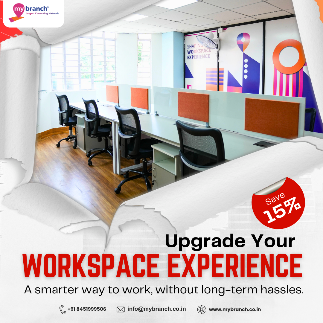 My Branch - Largest Coworking Network Facebook ad: Flexible Workspaces for Multi-City Business Teams