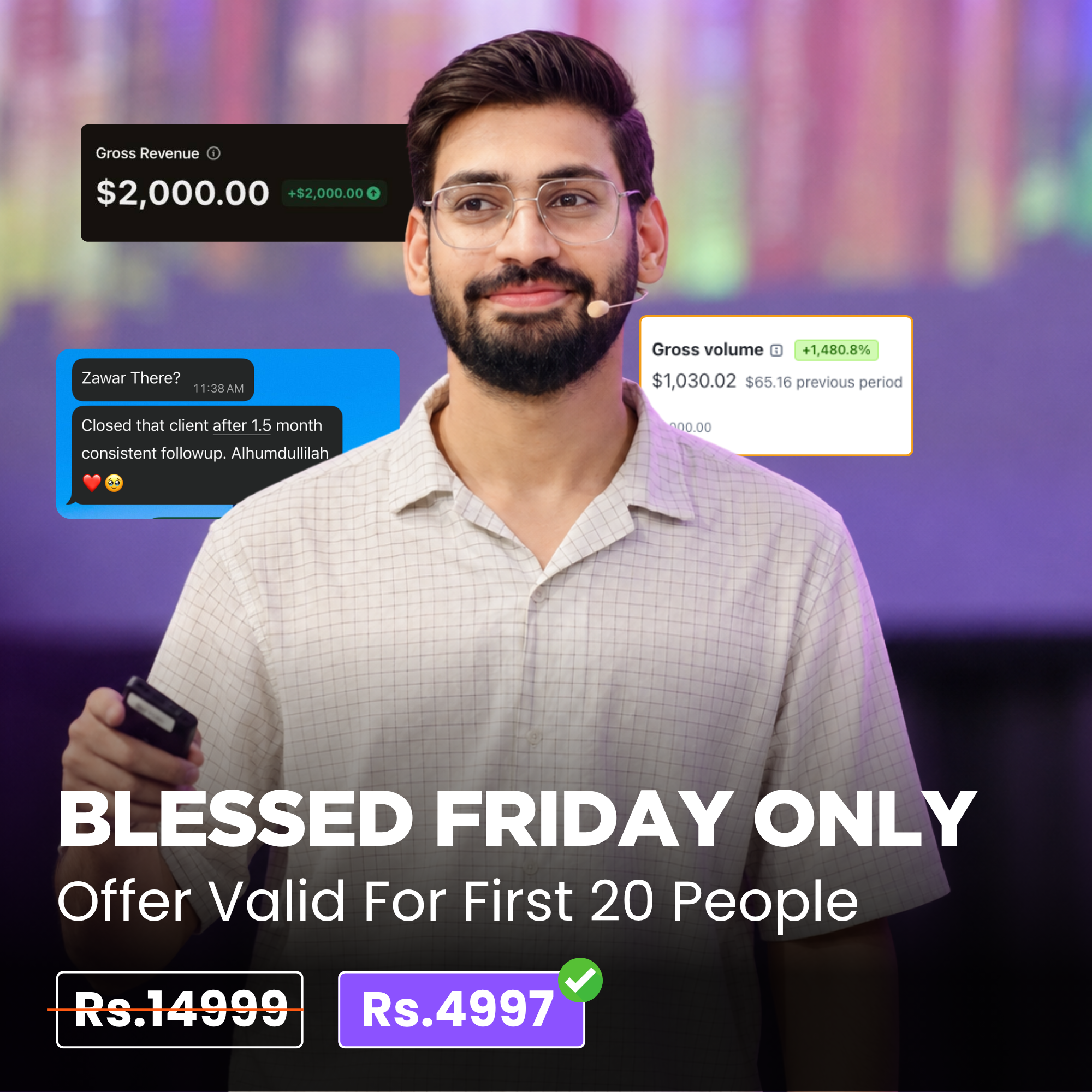 Zawar Ahmad Facebook ad: GET INSTANT ACCESS.