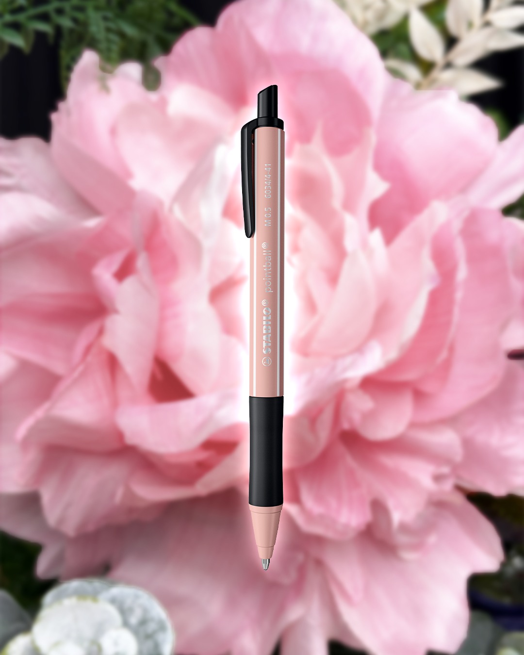 STABILO Facebook ad: A Wildflower palette for your style, STABILO pointball…