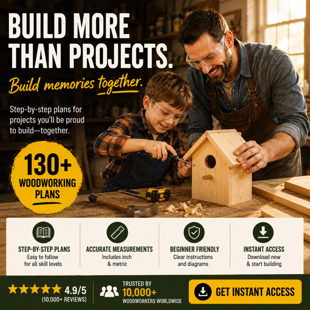 Wood Blueprints Facebook ad