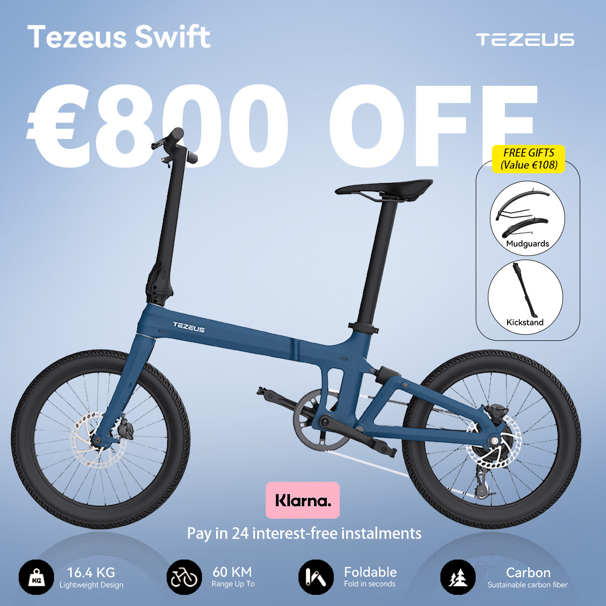 Tezeus EBike Facebook ad