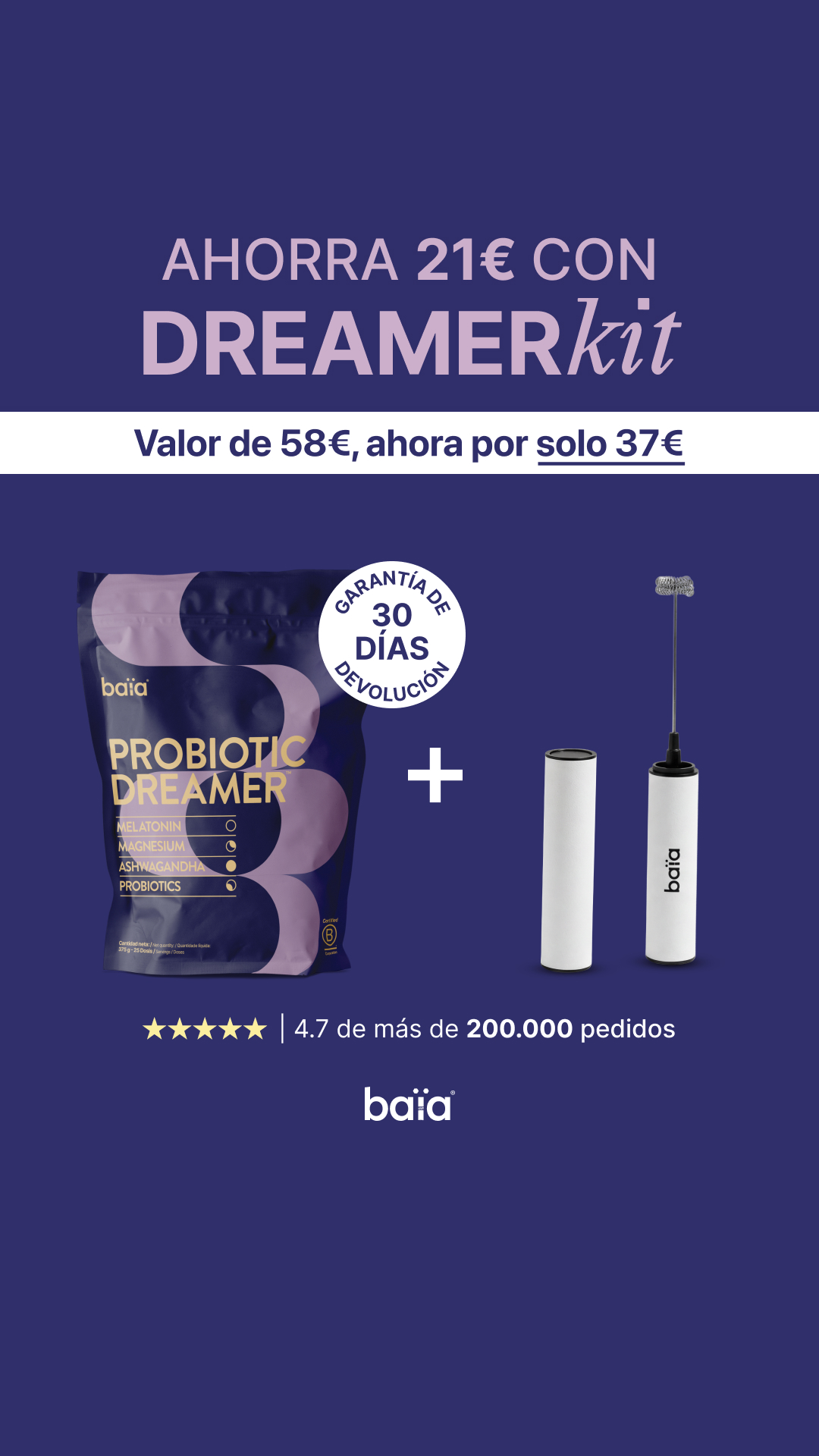 Baïa Food Co. Facebook ad