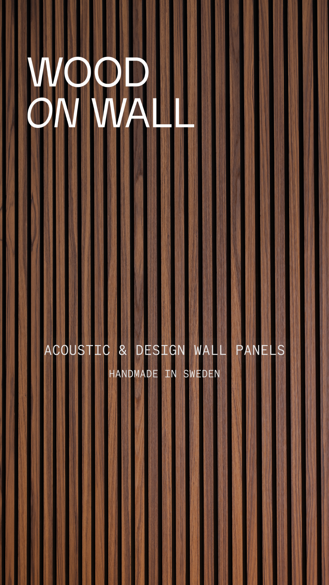 Wood on Wall España Facebook ad