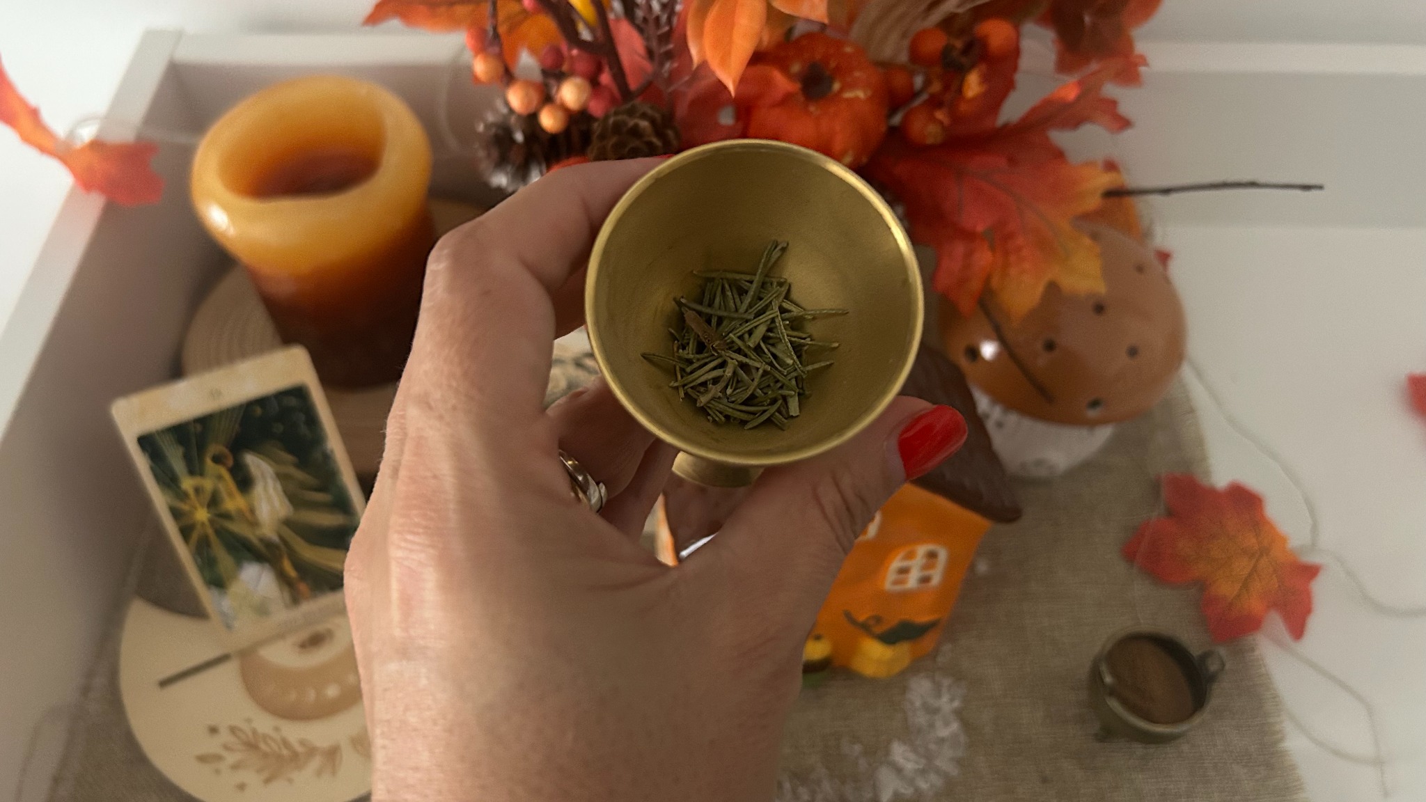 Magickal Spot Facebook ad: As the Leaves Fall, So Can Your Blocks