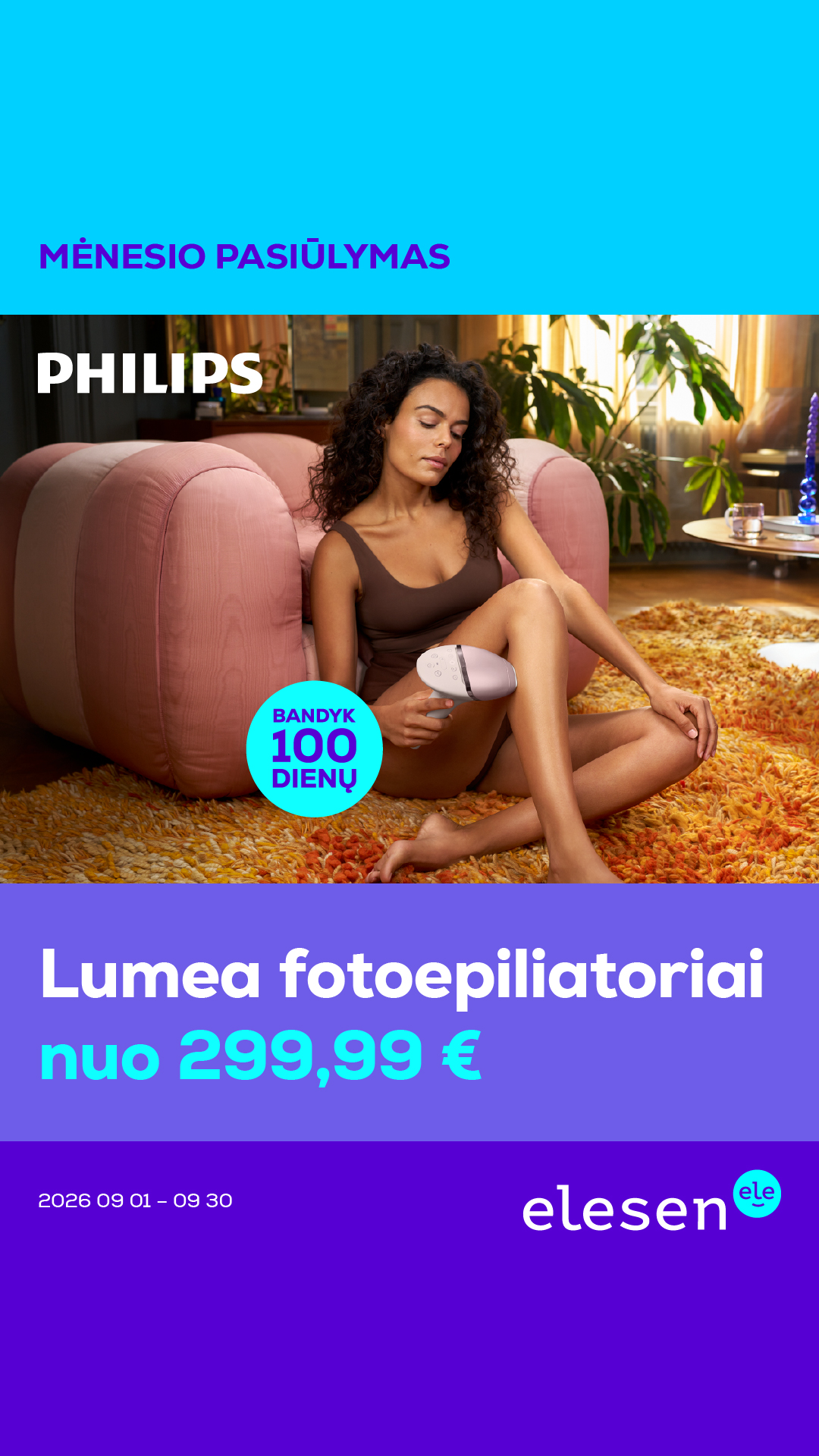 Elesen Facebook ad: Ilgalaikis glotnumas