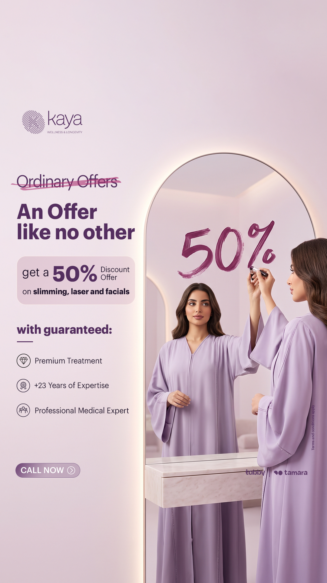 Kaya Clinic KSA Facebook ad