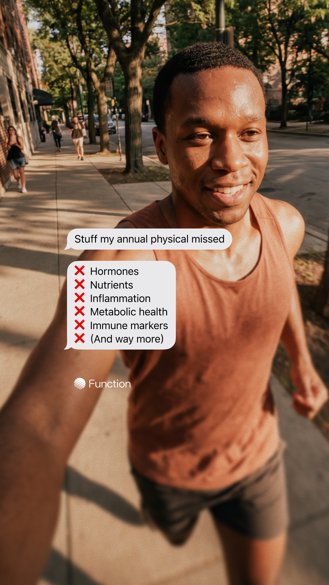 Function Health Facebook ad