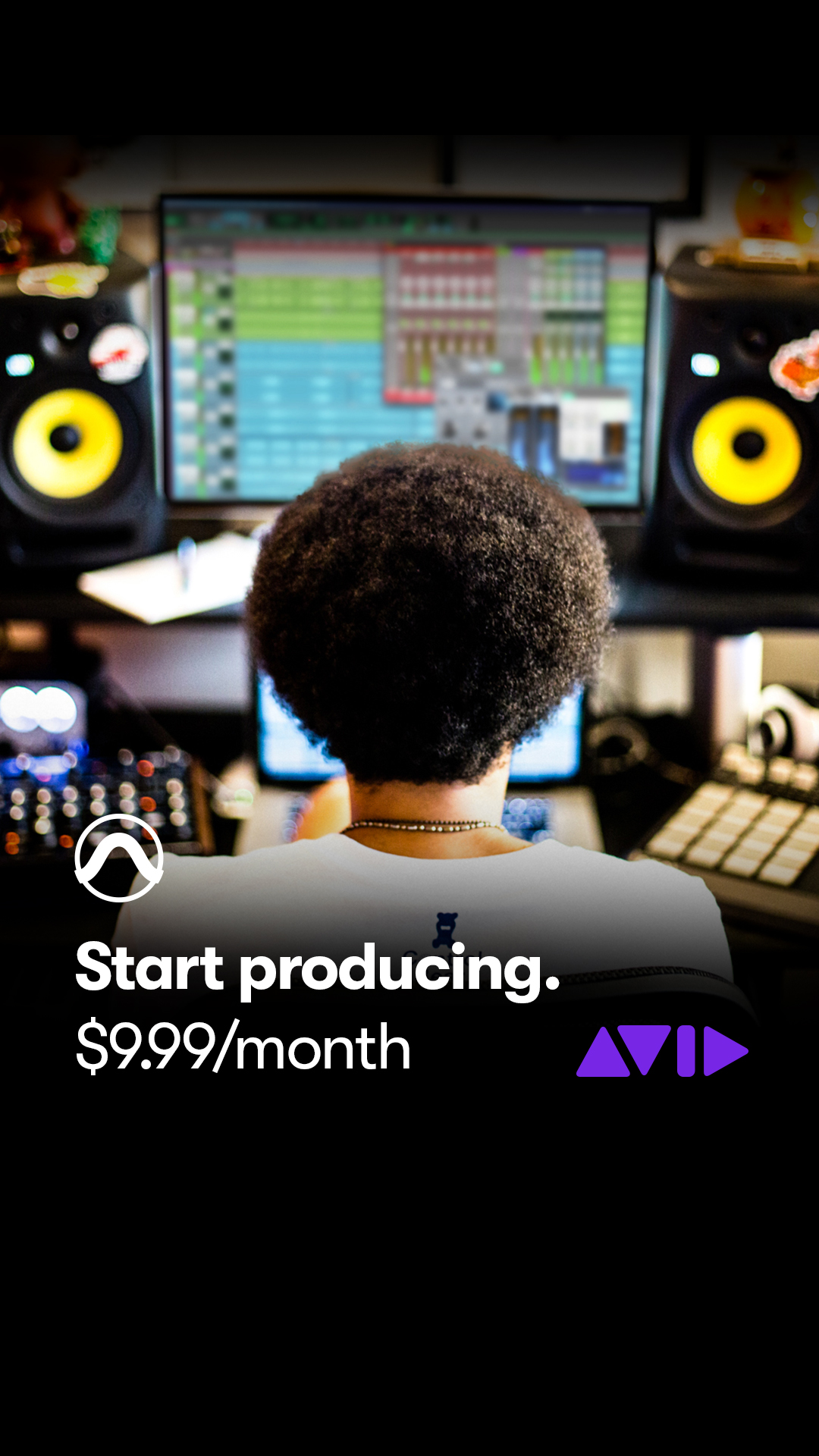 Avid Pro Tools Facebook ad