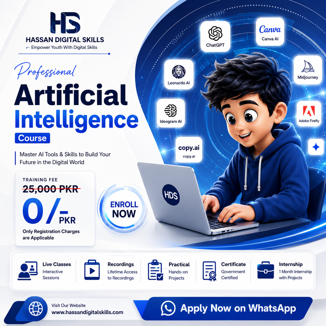 Hassan Digital Skills  Facebook ad