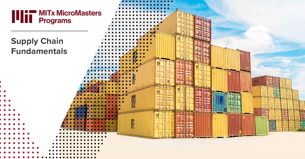 MITx Courses Facebook ad: Supply Chain Fundamentals - Free Online Course from MIT