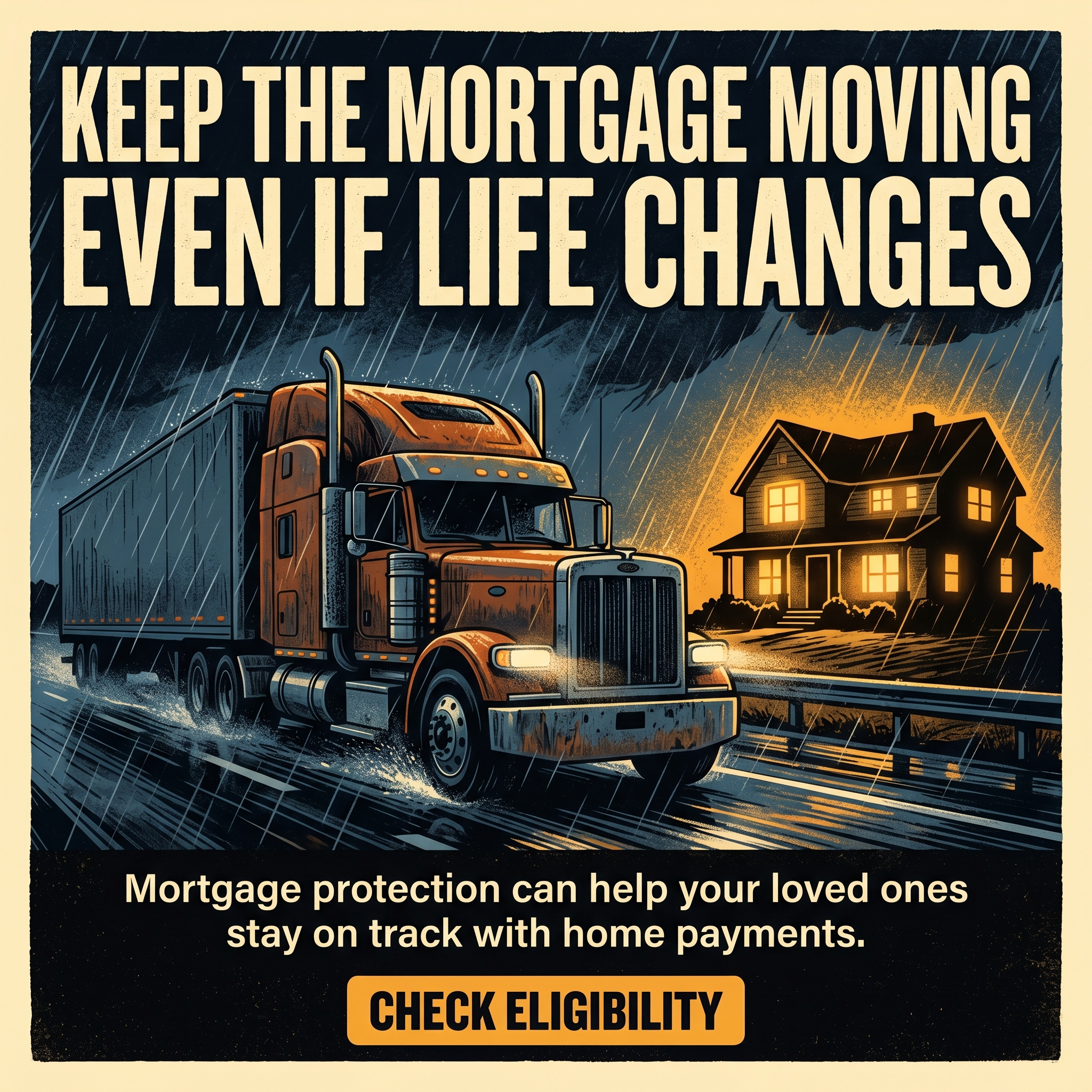 My Affordable Trucker Insurance Facebook ad