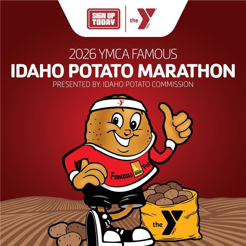Treasure Valley YMCA Races & Events Facebook ad: YMCA Famous Idaho Potato Marathon