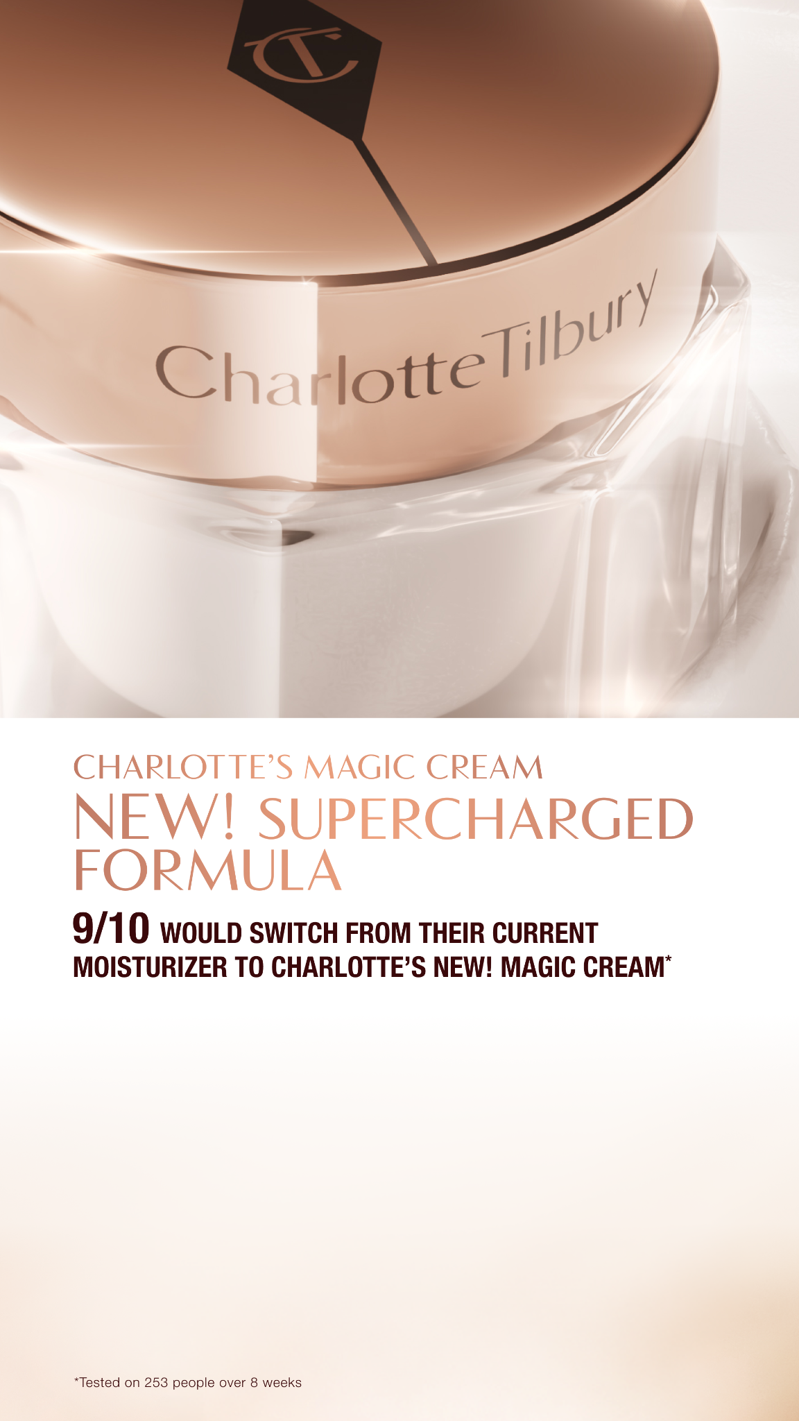 Charlotte Tilbury Skincare Facebook ad
