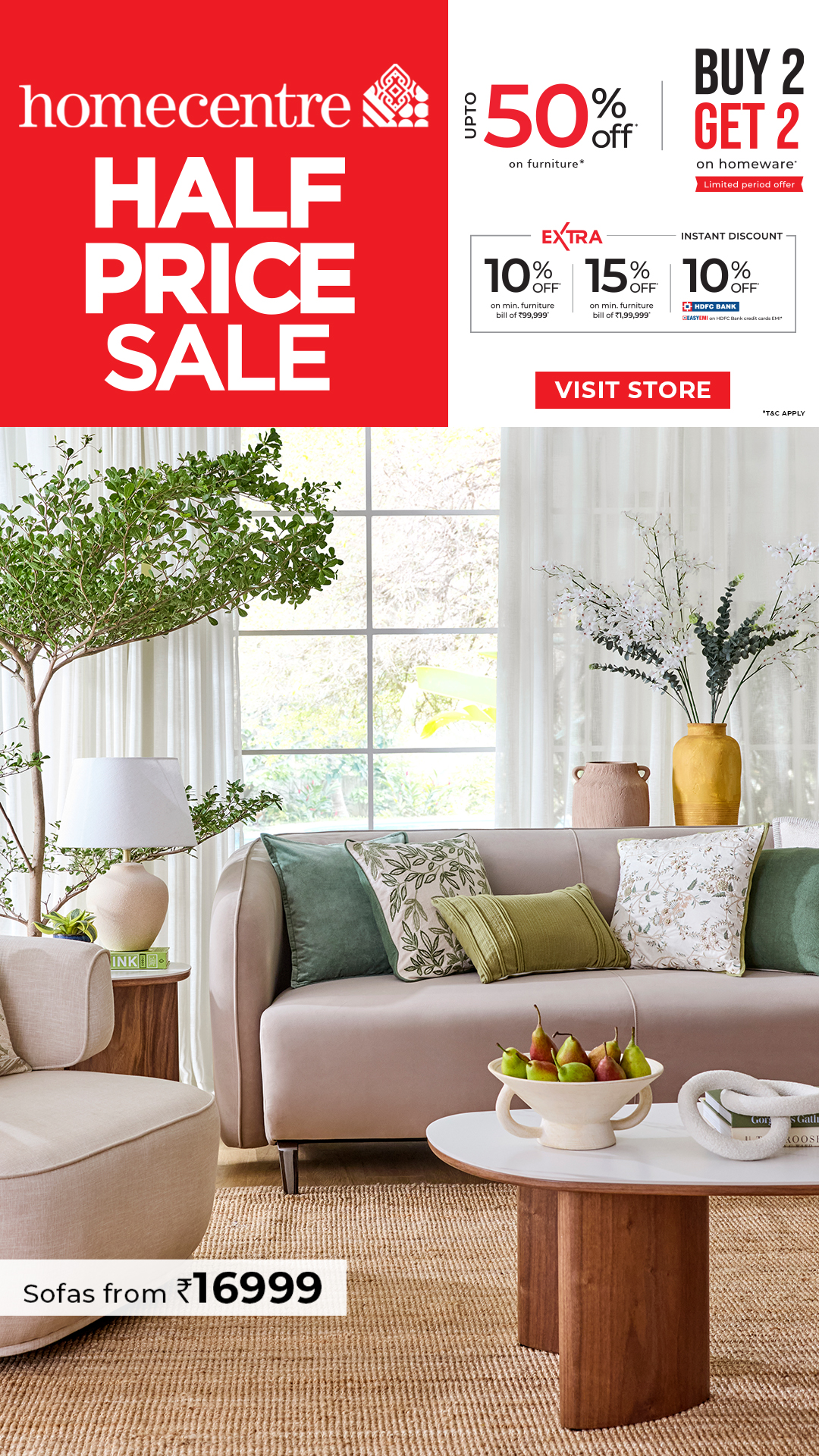 Home Centre India Facebook ad