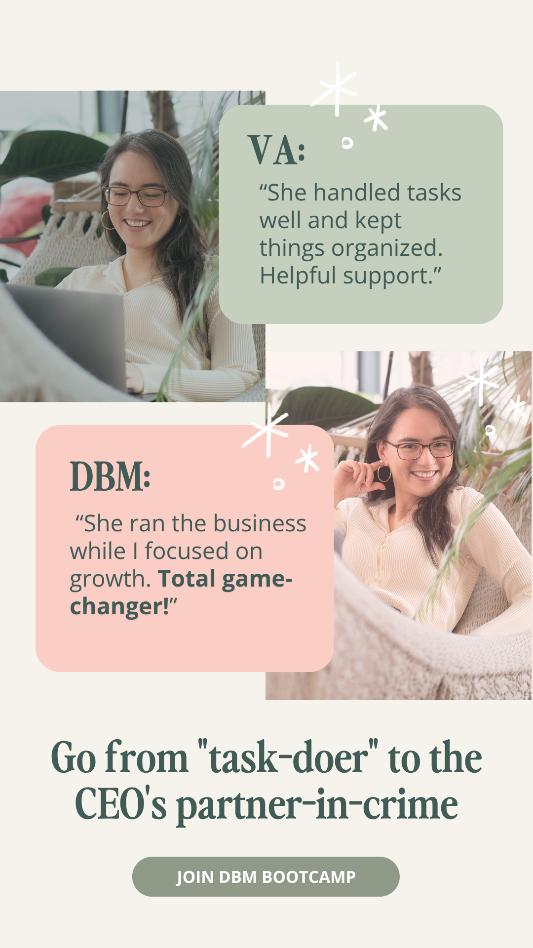 DBM Bootcamp Facebook ad