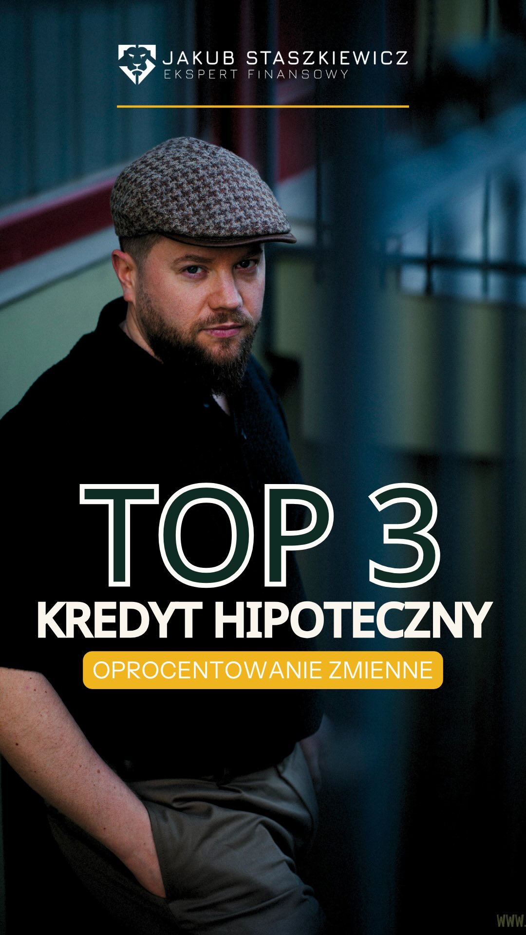 Ekspert Finansowy Jakub Staszkiewicz Facebook ad: TOP 3: Kredyt hipoteczny ze zmiennym oprocentowaniem!