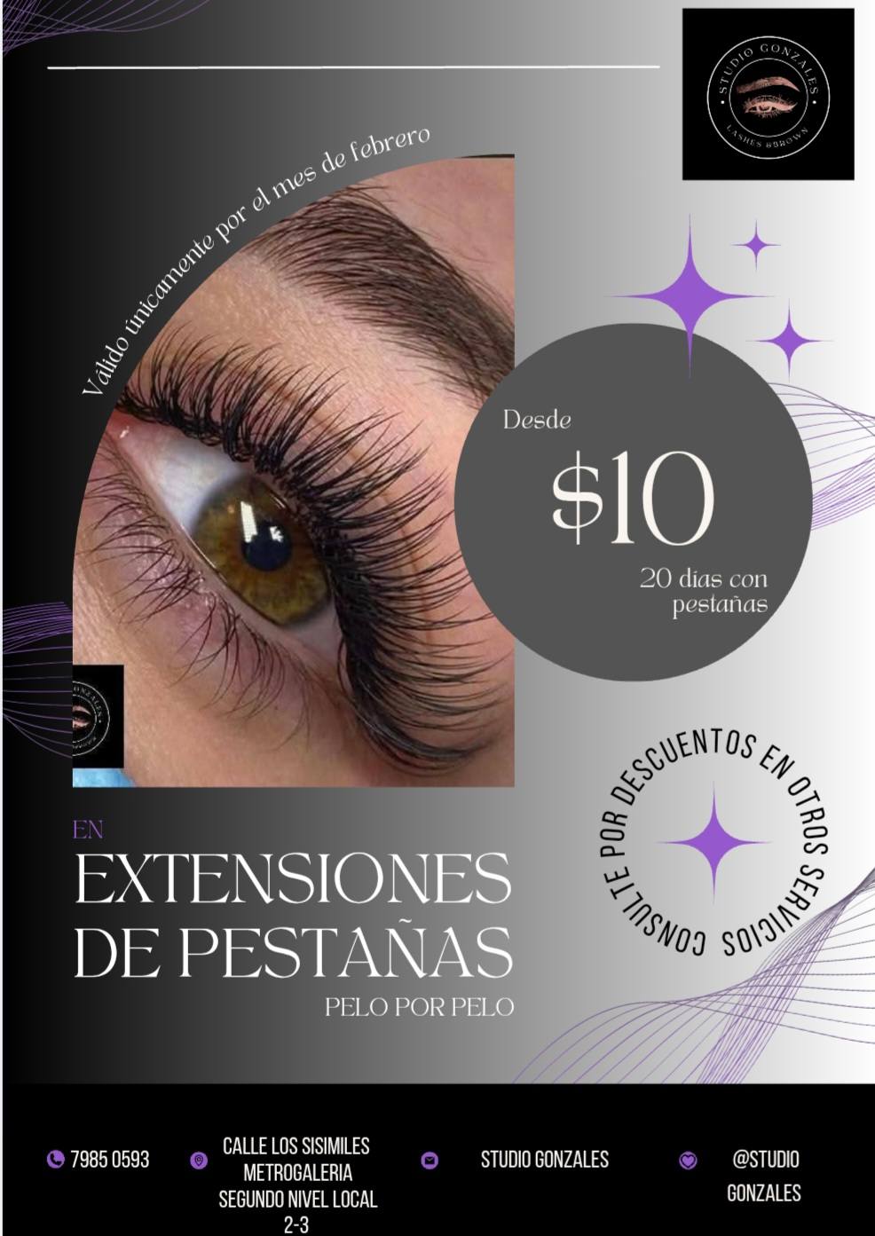 Studio Gonzales Facebook ad: ESPERANDO EL MEJOR MES DEL AMOR Y LA…