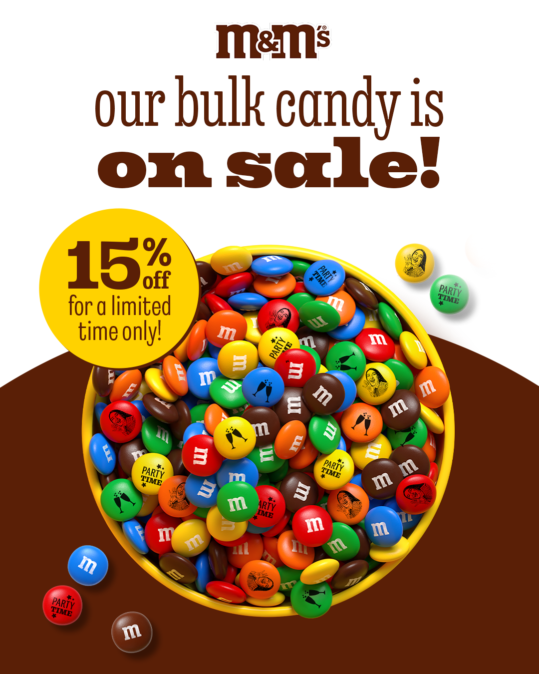 M&M'S USA Facebook ad