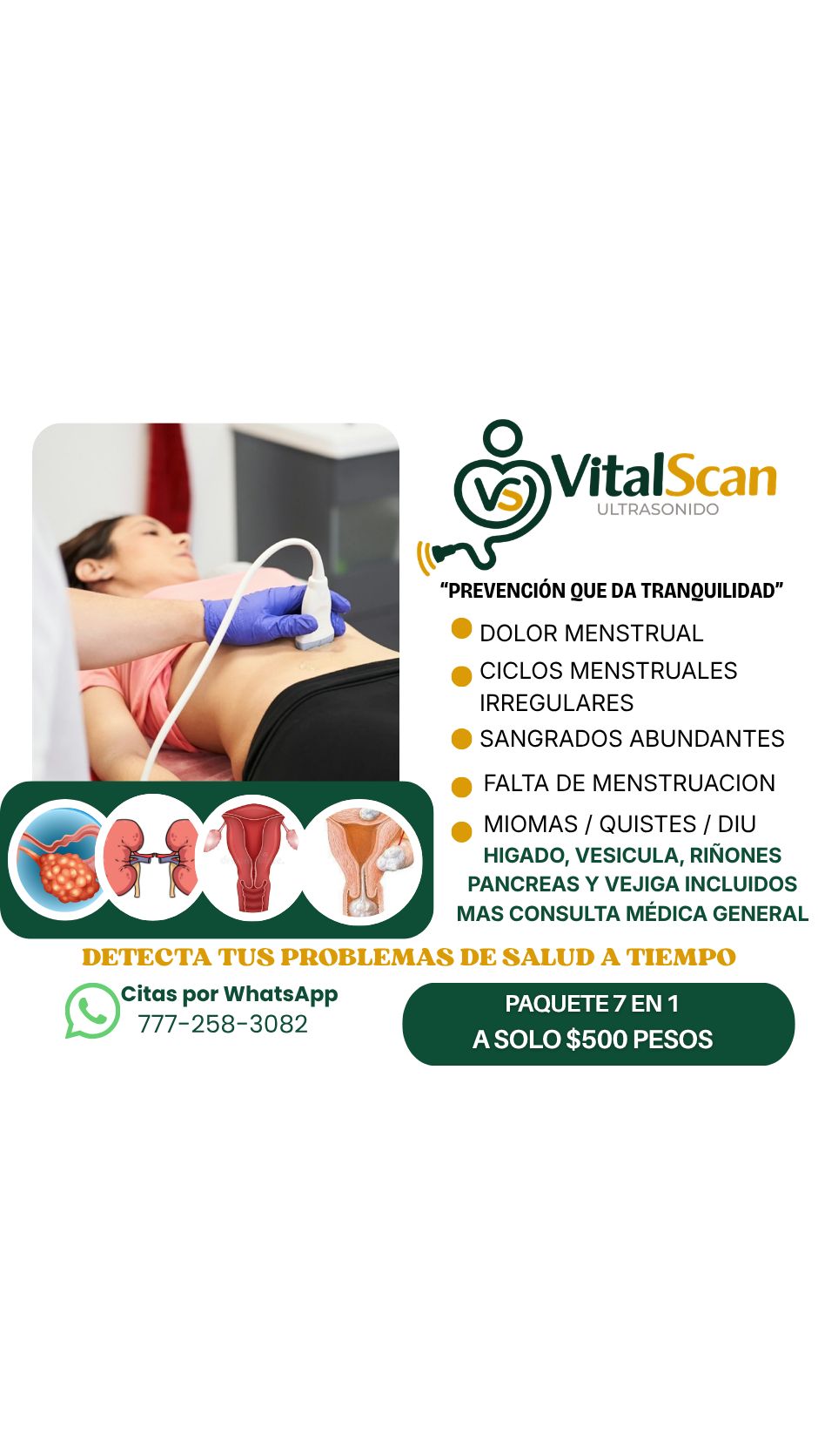 VitalScan Ultrasonido Facebook ad from Jun 16, 2026