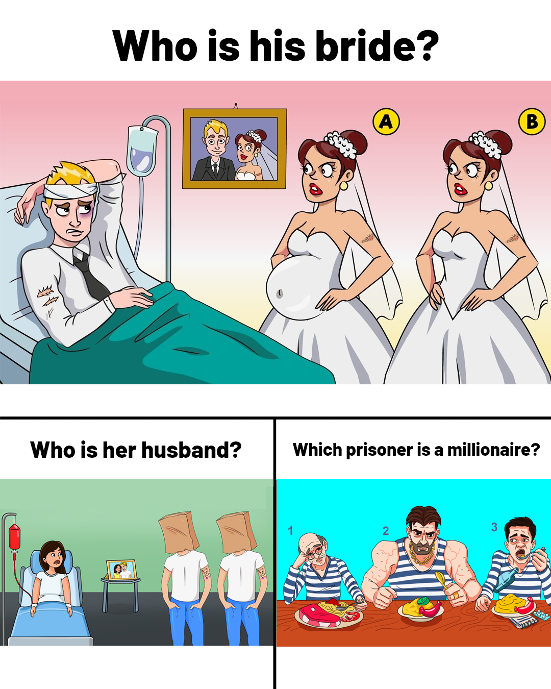 Brain Who: New Riddles Facebook ad