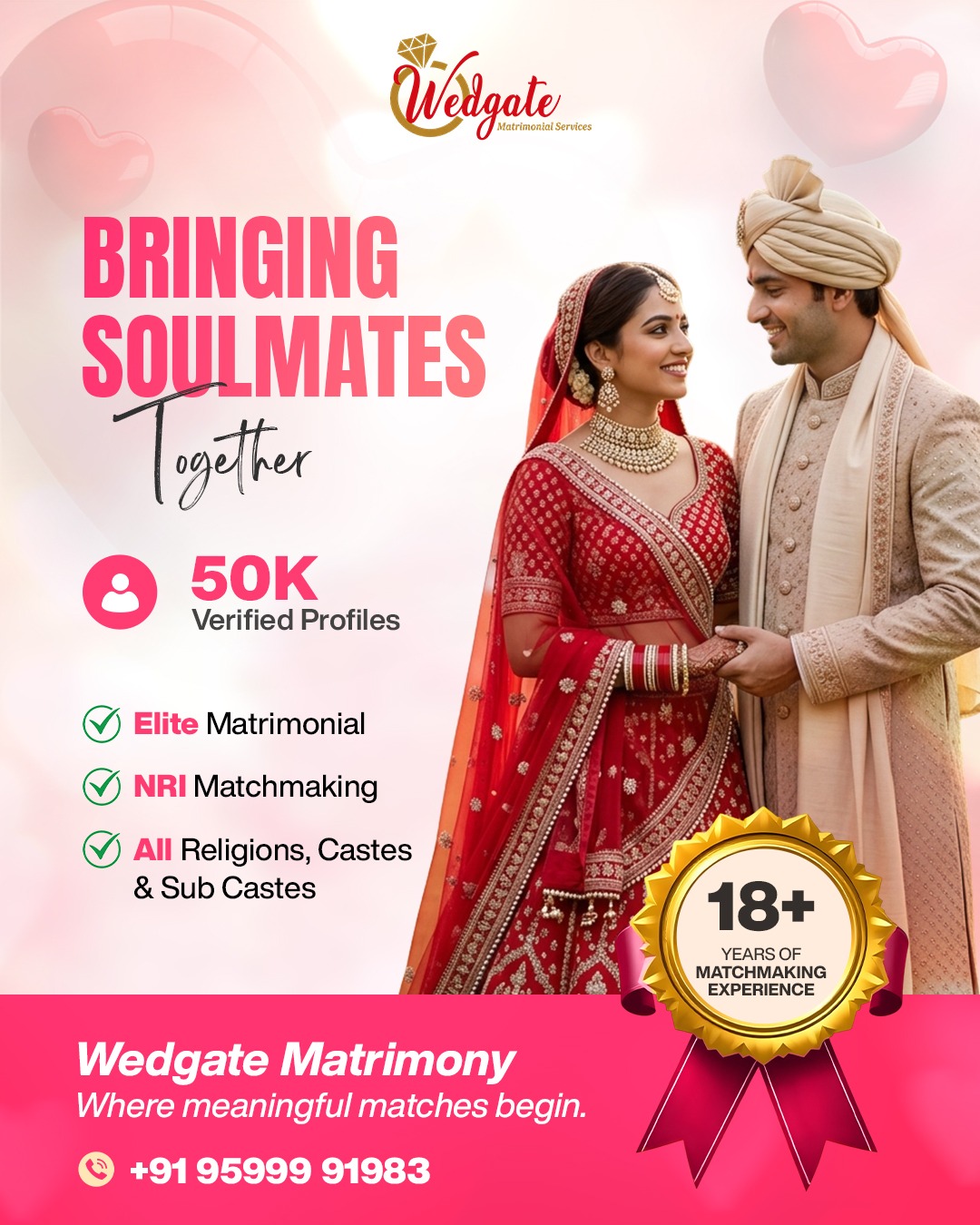 Wedgate Marriage Bureau Facebook ad