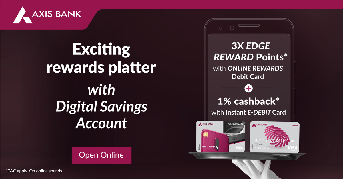 Axis Bank Facebook ad