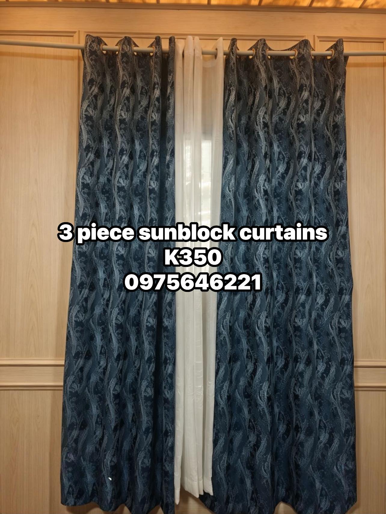 Curtain world Facebook ad: Winter promotion
