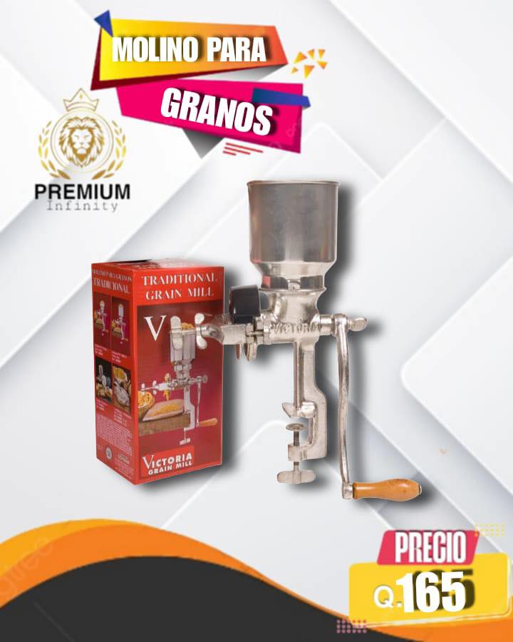 Premium Infinity Facebook ad: Molino para granos