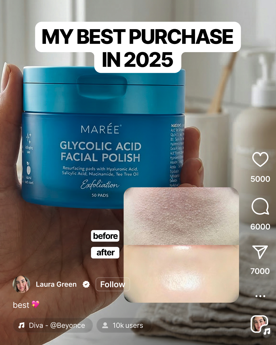 MAREE store Facebook ad: Get yours #1 Amazon Best Seller Now!
