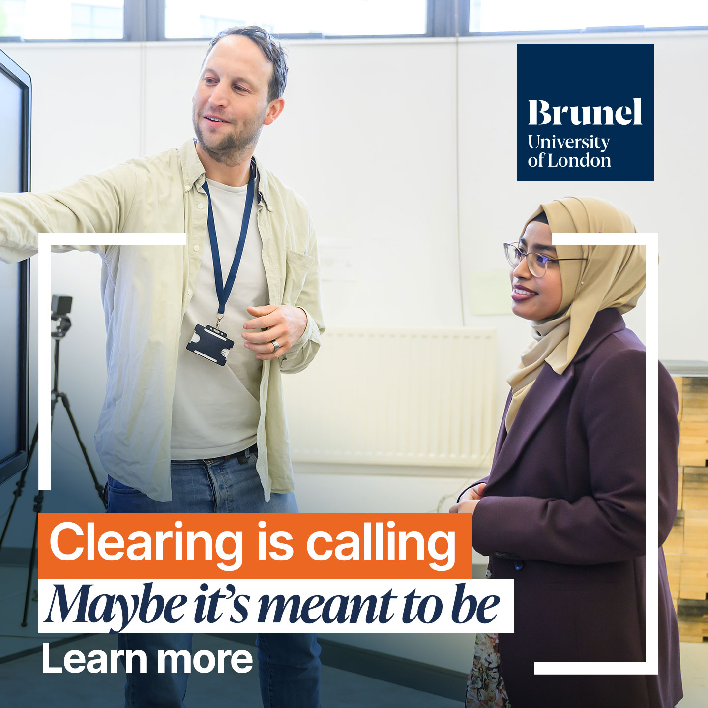 Brunel University of London Facebook ad