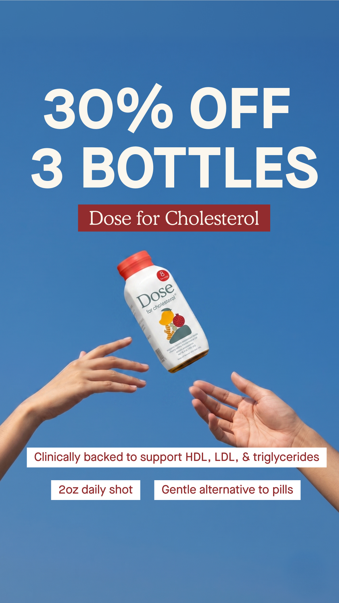 Dose for Cholesterol Facebook ad