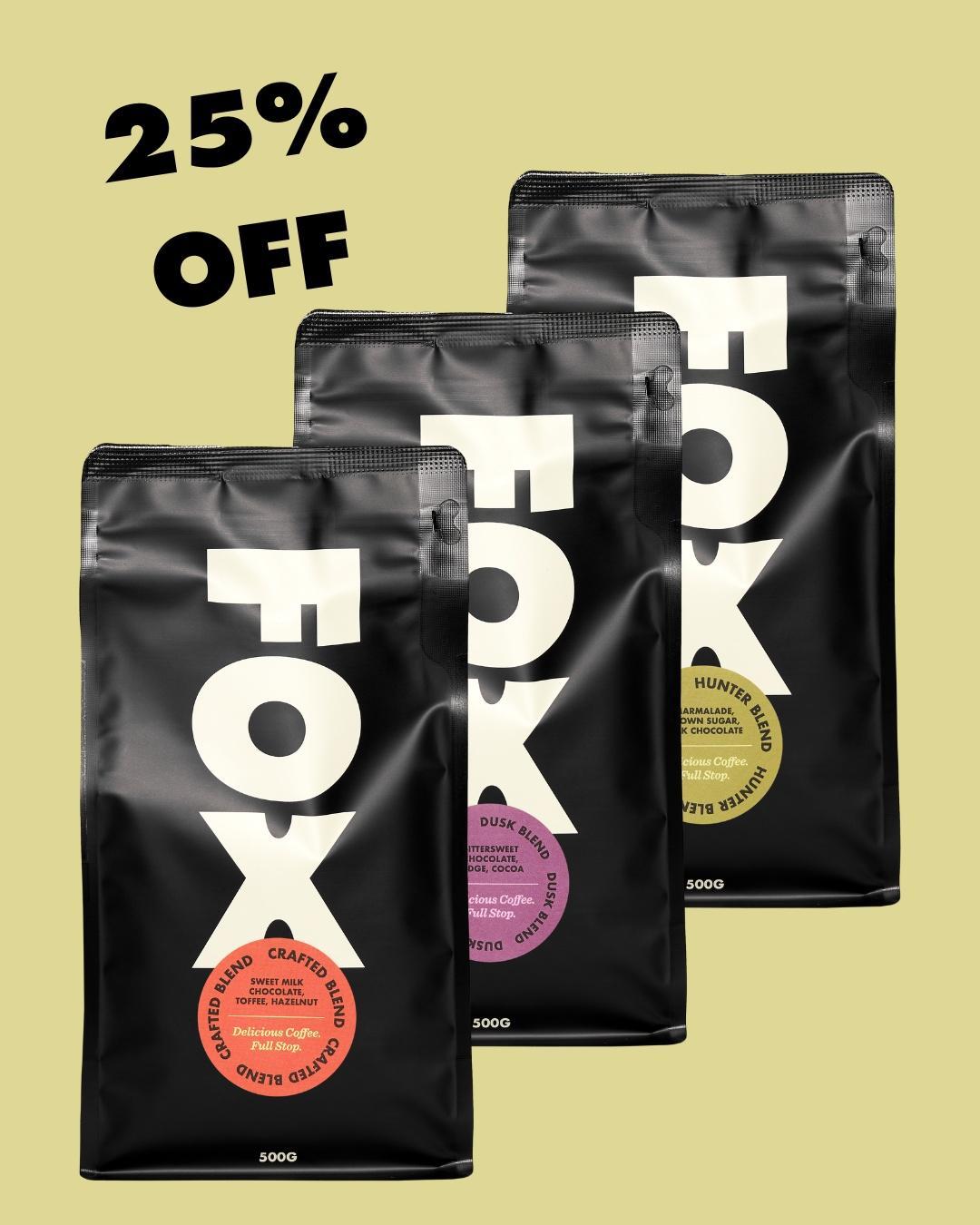 Fox Coffee Facebook ad