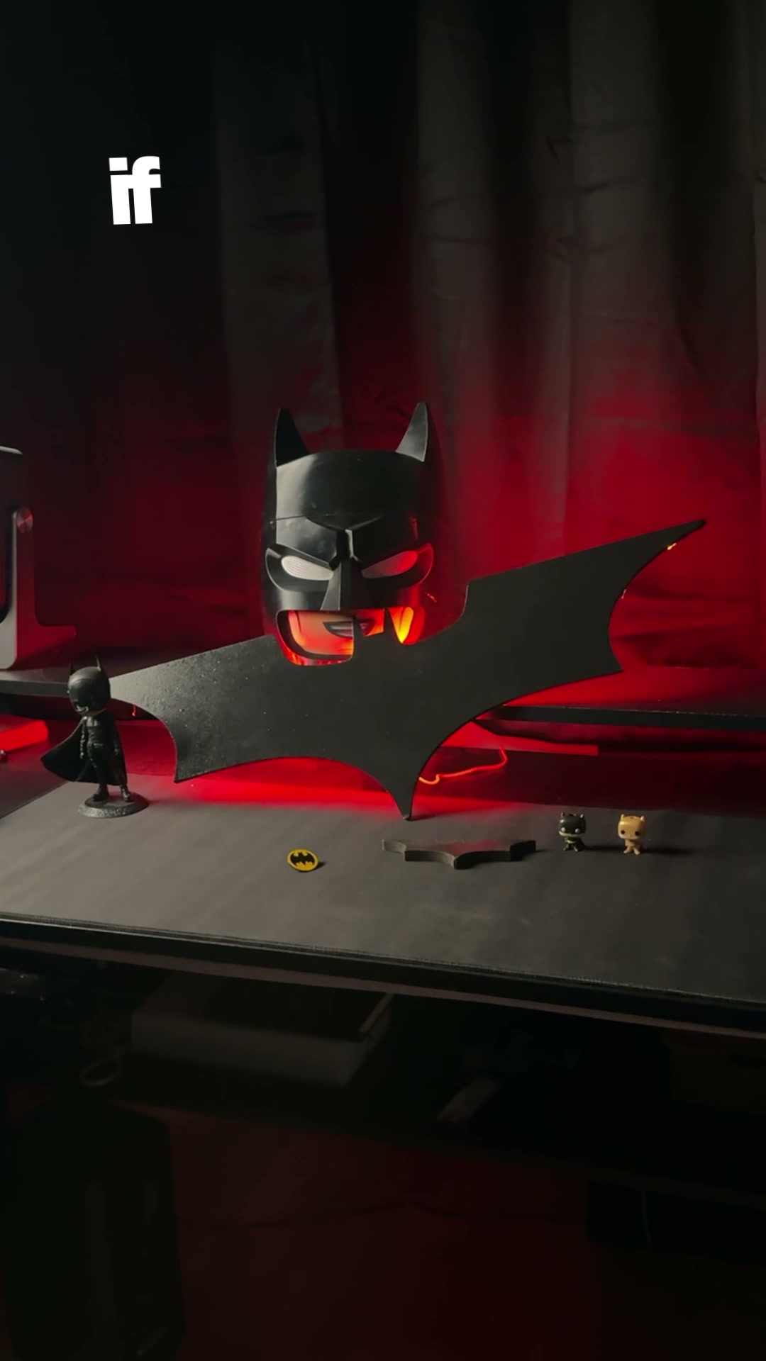 Backlit Crafts Facebook ad: Bring Gotham Home